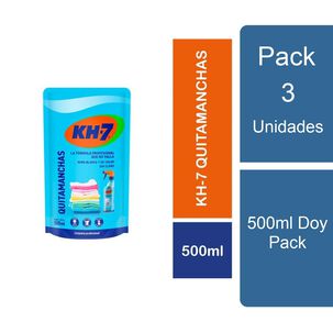Pack 3 Quitamanchas 500ml Doy Pack Kh-7